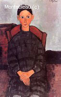 Young Girl in a Black Apron