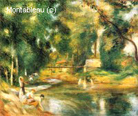 Essoyes Landscape, Washerwoman and Bathers