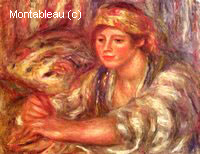 Woman Playing Cards