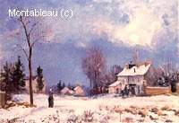 La Route de Versailles vers Saint-Germain à Louveciennes