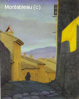Une rue à Cagnes