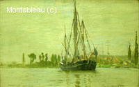 Chasse-marée à l'ancre