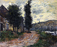 Chemin à Lavacourt