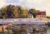 Saint-Mammes, House on the Loing Canal