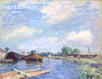 The Canal at Saint-Mammes