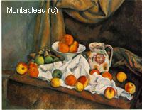 Compotier, Pitcher, and Fruit