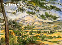 Mont Sainte-Victoire with Large Pine