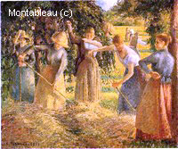 Moisson à Eragny