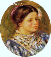 Young Girl in Blue