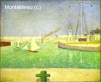 Entrance to the Harbor at Honfleur