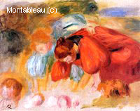 Study for 'The Croquet Game'