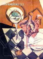 Fruit Bowl with Bottle