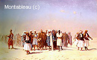 Egyptian Recruits Crossing the Desert