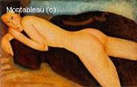 Reclining Nude from the Back