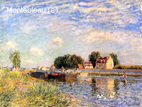 The Loing at Saint-Mammes