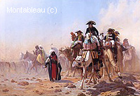 Napoleon and his General Staff in Egypt
