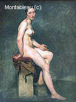 Naked Seated, known as Miss Rose