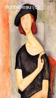 Jeanne Hebuterne in a Hat