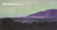 Vue de Trouville le soir