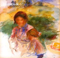 Woman and Child in the Country