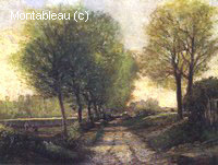 Lane near a Small Town
