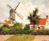 Moulin à Vent à Knocke, Belgique