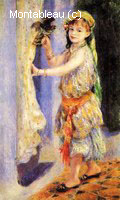 Girl with Falcon