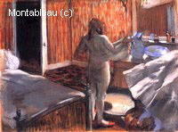 Woman at her Toilette