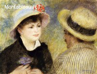 Boating Couple (Aline Charigot and Renoir)
