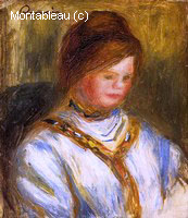 Woman in a Blue Blouse