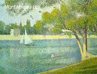 The Seine at Le Grande Jatte