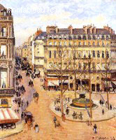 Rue Saint-Honoré, Effet du Soleil du Matin, Place du Théâtre Français