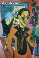 Self-portrait with cat