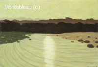 Soleil blanc à Ploumanach