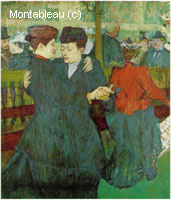 Au moulin rouge, les deux valseuses