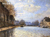 View of the Canal St. Martin