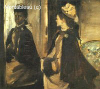 Madame Jeantaud Devant un Miroir