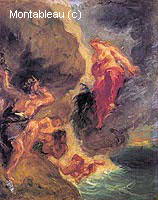 In Winter, Juno and Aeolus