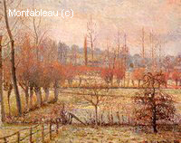 Gelée Blanche, Matin (Effet de Neige à Eragny)