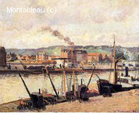 Matin, Rouen, Les Quais