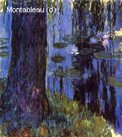 Weeping Willow and Water-Lily Pond