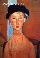 Young Girl in Beret
