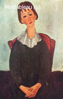 Girl on a Chair (Mademoiselle Huguette)
