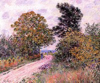 The Edge of the Fontainbleau Forest, Morning