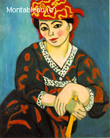 The Red Madras Headress