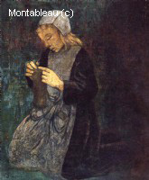 Young Breton aka The Little Knitter