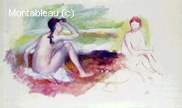 Two Bathers