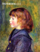 Portrait of Pierre Renoir in a Sailor Suit