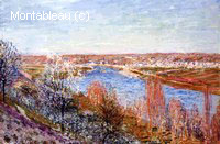 The Village of Champagne at Sunset, April