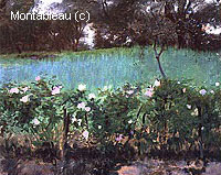 Landscape with Rose Trellis